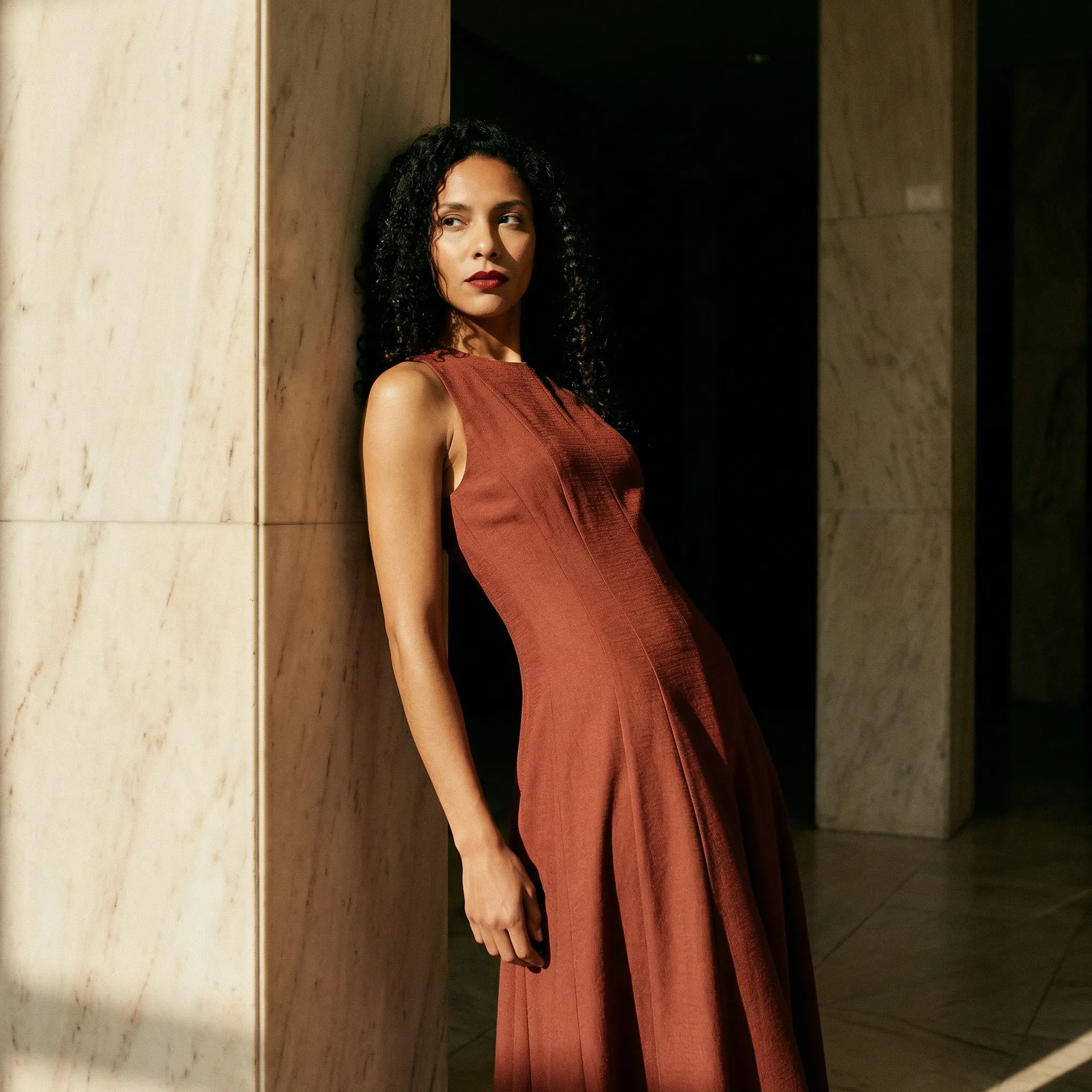 Vestido Terracota - Imagen campaña 4